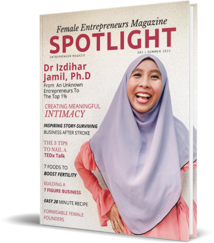 Media Expert and #1 International Bestselling Author Dr Izdihar Jamil Launches Spotlight Female Entrepreneurs Magazine