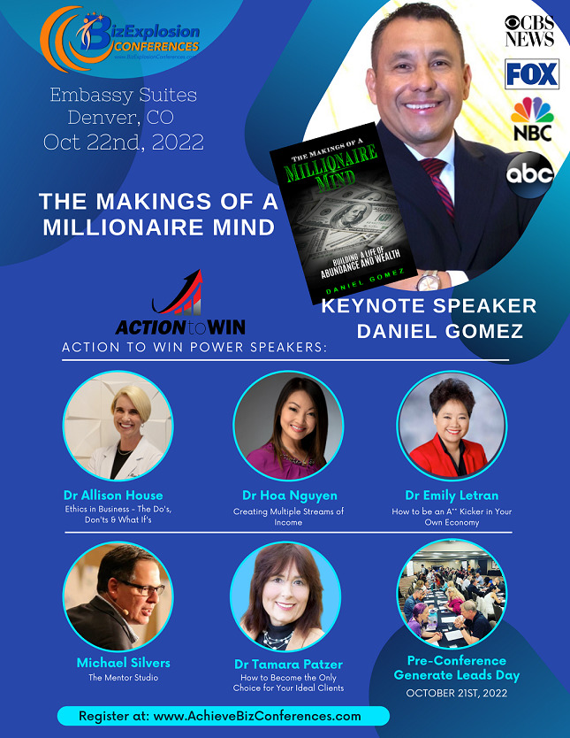 Achieve Biz Explosion Conference is Scheduled for October 21st – 22nd, 2022